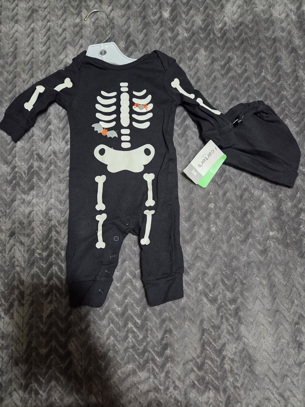 Carter's Black Baby Two-Piece Outfit with Tag